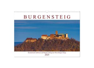 9783435047765 - Werra Burgen Steig (Wandkalender 2025 DIN A3 quer) CALVENDO Monatskalender