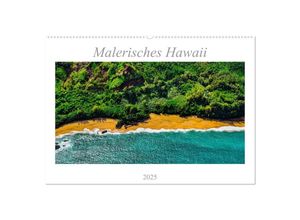 9783435047918 - Malerisches Hawaii (Wandkalender 2025 DIN A2 quer) CALVENDO Monatskalender