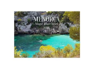 9783435048427 - MENORCA Magie einer Insel (Wandkalender 2025 DIN A2 quer) CALVENDO Monatskalender