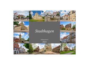 9783435049134 - Stadthagen Impressionen (Wandkalender 2025 DIN A3 quer) CALVENDO Monatskalender