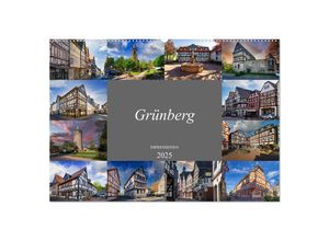 9783435049141 - Grünberg Impressionen (Wandkalender 2025 DIN A2 quer) CALVENDO Monatskalender