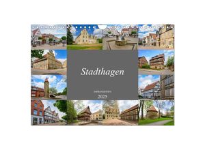 9783435049400 - Stadthagen Impressionen (Wandkalender 2025 DIN A4 quer) CALVENDO Monatskalender