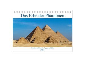 9783435049691 - Das Erbe der Pharaonen (Tischkalender 2025 DIN A5 quer) CALVENDO Monatskalender