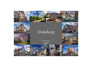 9783435049745 - Grünberg Impressionen (Wandkalender 2025 DIN A4 quer) CALVENDO Monatskalender