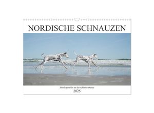 9783435050055 - Nordische Schnauzen (Wandkalender 2025 DIN A3 quer) CALVENDO Monatskalender