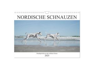 9783435050345 - Nordische Schnauzen (Wandkalender 2025 DIN A4 quer) CALVENDO Monatskalender