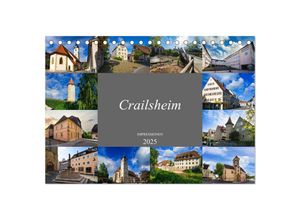 9783435050741 - Crailsheim Impressionen (Tischkalender 2025 DIN A5 quer) CALVENDO Monatskalender