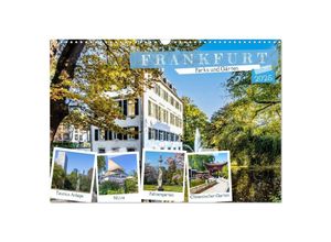 9783435051120 - Frankfurt - Parks und Gärten (Wandkalender 2025 DIN A3 quer) CALVENDO Monatskalender