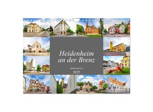 9783435052325 - Heidenheim an der Brenz Impressionen (Wandkalender 2025 DIN A4 quer) CALVENDO Monatskalender