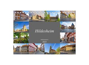 9783435052462 - Hildesheim Impressionen (Tischkalender 2025 DIN A5 quer) CALVENDO Monatskalender