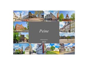 9783435052608 - Peine Impressionen (Wandkalender 2025 DIN A2 quer) CALVENDO Monatskalender