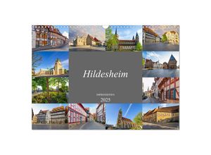 9783435052974 - Hildesheim Impressionen (Wandkalender 2025 DIN A3 quer) CALVENDO Monatskalender