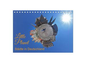 9783435053193 - Little Planet - Städte in Deutschland (Tischkalender 2025 DIN A5 quer) CALVENDO Monatskalender