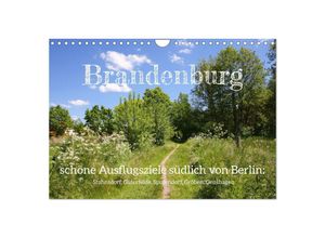 9783435053247 - Brandenburg - schöne Ausflugsziele südlich von Berlin (Wandkalender 2025 DIN A4 quer) CALVENDO Monatskalender