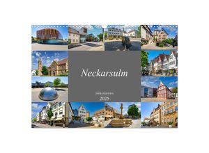 9783435053278 - Neckarsulm Impressionen (Wandkalender 2025 DIN A3 quer) CALVENDO Monatskalender