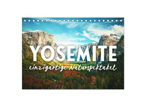 9783435053414 - Yosemite - Einzigartige Naturspektakel (Tischkalender 2025 DIN A5 quer) CALVENDO Monatskalender