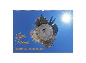 9783435053582 - Little Planet - Städte in Deutschland (Wandkalender 2025 DIN A2 quer) CALVENDO Monatskalender