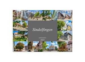 9783435053605 - Sindelfingen Impressionen (Tischkalender 2025 DIN A5 quer) CALVENDO Monatskalender