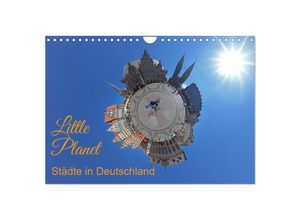 9783435054046 - Little Planet - Städte in Deutschland (Wandkalender 2025 DIN A4 quer) CALVENDO Monatskalender