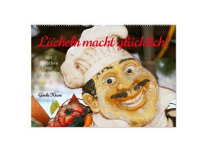 9783435054169 - Lächeln macht glücklich (Wandkalender 2025 DIN A2 quer) CALVENDO Monatskalender