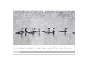 9783435054671 - Der Kormoran - Ein intelligenter Fischjäger (Wandkalender 2025 DIN A3 quer) CALVENDO Monatskalender