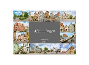 9783435054978 - Memmingen Impressionen (Wandkalender 2025 DIN A4 quer) CALVENDO Monatskalender