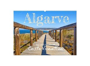 9783435056545 - Algarve - Die wilde Westküste Costa Vicentina (Wandkalender 2025 DIN A2 quer) CALVENDO Monatskalender