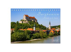 9783435056552 - Burghausen - Mittelalter an der Salzach (Tischkalender 2025 DIN A5 quer) CALVENDO Monatskalender