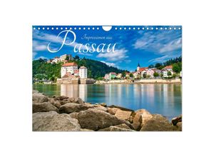 9783435056576 - Impressionen aus Passau (Wandkalender 2025 DIN A4 quer) CALVENDO Monatskalender