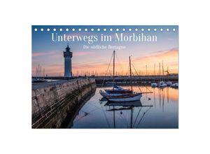 9783435056637 - Unterwegs im Morbihan (Tischkalender 2025 DIN A5 quer) CALVENDO Monatskalender