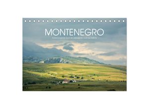 9783435056934 - Montenegro - Entdeckungsreise durch ein verborgenes Juwel des Balkans (Tischkalender 2025 DIN A5 quer) CALVENDO Monatskalender