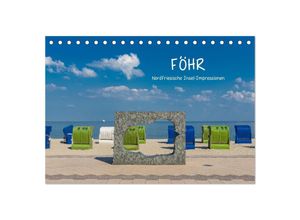 9783435056989 - Föhr - Nordfriesische Insel Impressionen (Tischkalender 2025 DIN A5 quer) CALVENDO Monatskalender