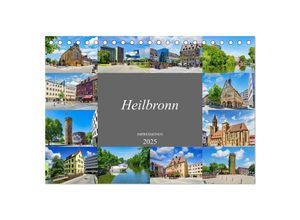 9783435056996 - Heilbronn Impressionen (Tischkalender 2025 DIN A5 quer) CALVENDO Monatskalender