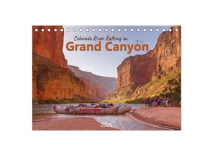 9783435057238 - Colorado River Rafting im Grand Canyon (Tischkalender 2025 DIN A5 quer) CALVENDO Monatskalender