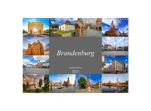 9783435057313 - Brandenburg Impressionen (Wandkalender 2025 DIN A3 quer) CALVENDO Monatskalender