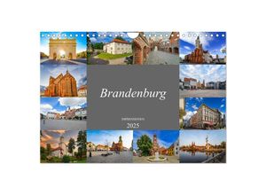 9783435057597 - Brandenburg Impressionen (Wandkalender 2025 DIN A4 quer) CALVENDO Monatskalender