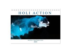 9783435057757 - Holi Action (Tischkalender 2025 DIN A5 quer) CALVENDO Monatskalender