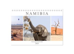 9783435058112 - Namibia - unterwegs mit Julia Hahn (Tischkalender 2025 DIN A5 quer) CALVENDO Monatskalender