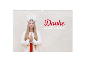 9783435058174 - Danke dass Du da bist (Wandkalender 2025 DIN A2 quer) CALVENDO Monatskalender