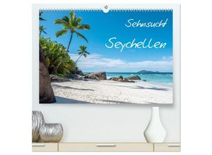 9783435100149 - Sehnsucht Seychellen (hochwertiger Premium Wandkalender 2025 DIN A2 quer) Kunstdruck in Hochglanz