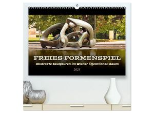 9783435101429 - Freies Formenspiel (hochwertiger Premium Wandkalender 2025 DIN A2 quer) Kunstdruck in Hochglanz