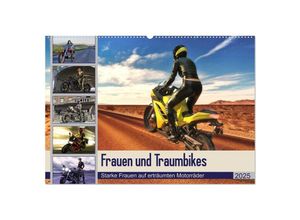 9783435119127 - Frauen und Traumbikes (Wandkalender 2025 DIN A2 quer) CALVENDO Monatskalender