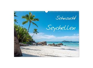 9783435119851 - Sehnsucht Seychellen (Wandkalender 2025 DIN A3 quer) CALVENDO Monatskalender