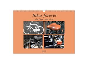 9783435120468 - Bikes forever (Wandkalender 2025 DIN A3 quer) CALVENDO Monatskalender