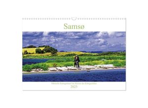9783435122660 - Samsø - Dänische Kattegatinsel im Herzen des Königreiches (Wandkalender 2025 DIN A3 quer) CALVENDO Monatskalender