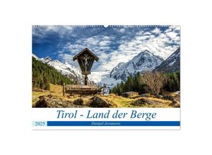 9783435122998 - Tirol - Das Land in den Bergen (Wandkalender 2025 DIN A2 quer) CALVENDO Monatskalender