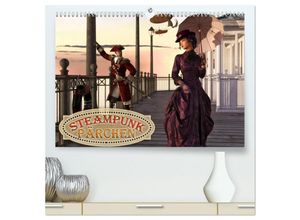 9783435124671 - Steampunk Pärchen (hochwertiger Premium Wandkalender 2025 DIN A2 quer) Kunstdruck in Hochglanz