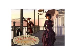 9783435125623 - Steampunk Pärchen (Wandkalender 2025 DIN A3 quer) CALVENDO Monatskalender