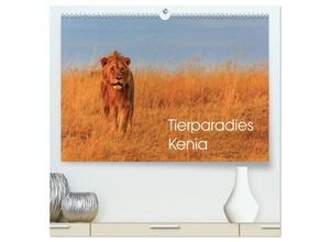 9783435125876 - Tierparadies Kenia (hochwertiger Premium Wandkalender 2025 DIN A2 quer) Kunstdruck in Hochglanz