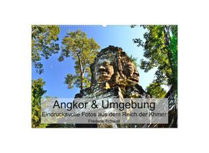 9783435126095 - Angkor & Umgebung - Eindrucksvolle Fotos aus dem Reich der Khmer (Wandkalender 2025 DIN A2 quer) CALVENDO Monatskalender